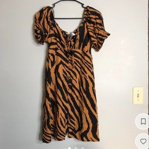 Reclaimed Vintage ASOS Print Dress size 4